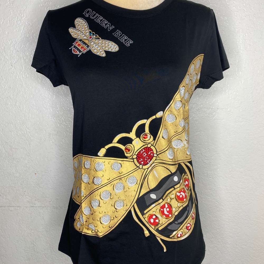 Vinizbena T-Shirt size M🐝color Black - Picture 5 of 15